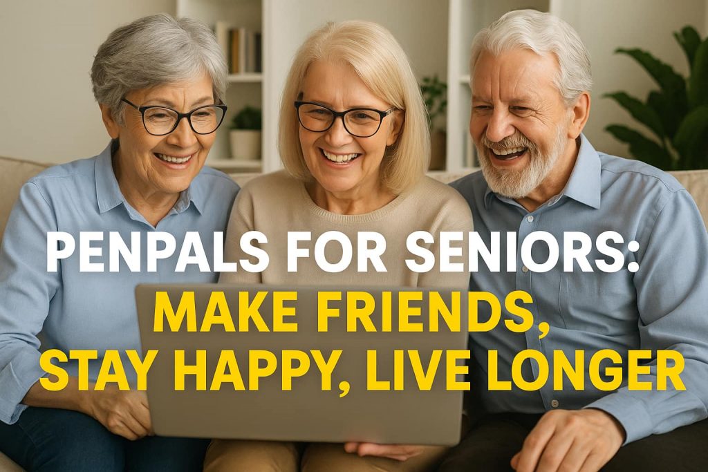 Why Seniors Should Use Free PenPal Sites to Make New Friends and Stay Mentally Active