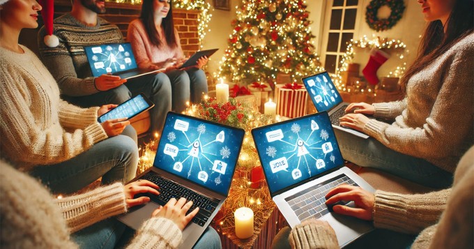 Digital Platforms Facilitating Connections: Finding Christmas Pen Pals Online